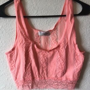 Out from under from Urban Outfitters crop top.